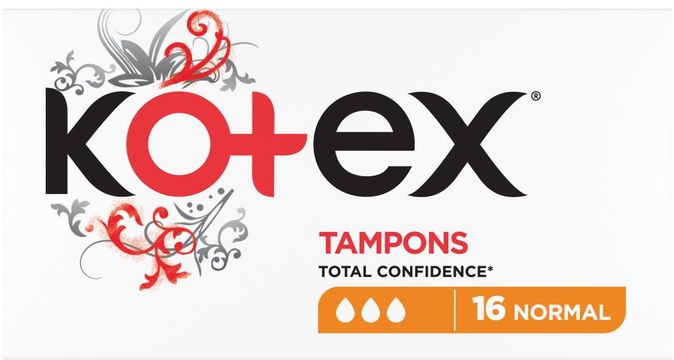 Kotex Tampony Normal 16 ks