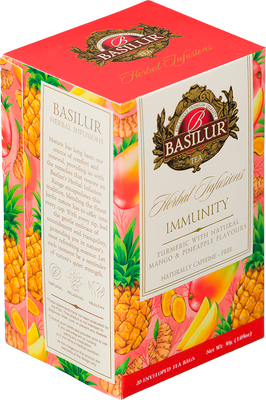Basilur Herbal Immunity přebal 20 x 1.5 g