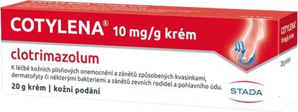 Cotylena krém k léčbě kožních a slizničních infekcí 20 g