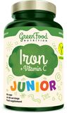 GreenFood Nutrition Junior Iron+Vitamin C 90 kapslí