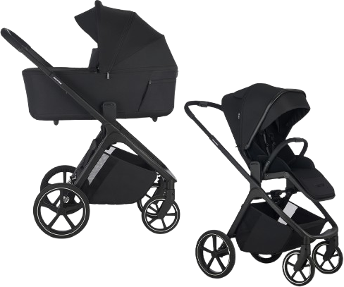 Easywalker Kombinovaný kočárek Zoey Go Pure Black