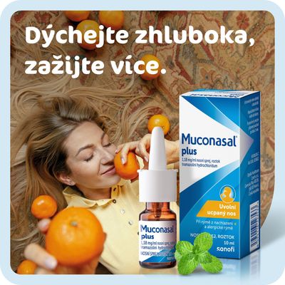 Muconasal Plus nosní sprej 10 ml