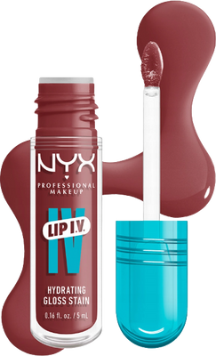 NYX Professional Makeup Lip IV Hydrating Gloss Stain, 02 Hydra-Honey 5 ml