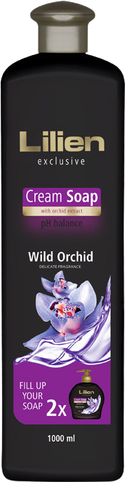Lilien krémové tekuté mýdlo Wild Orchid 1000 ml
