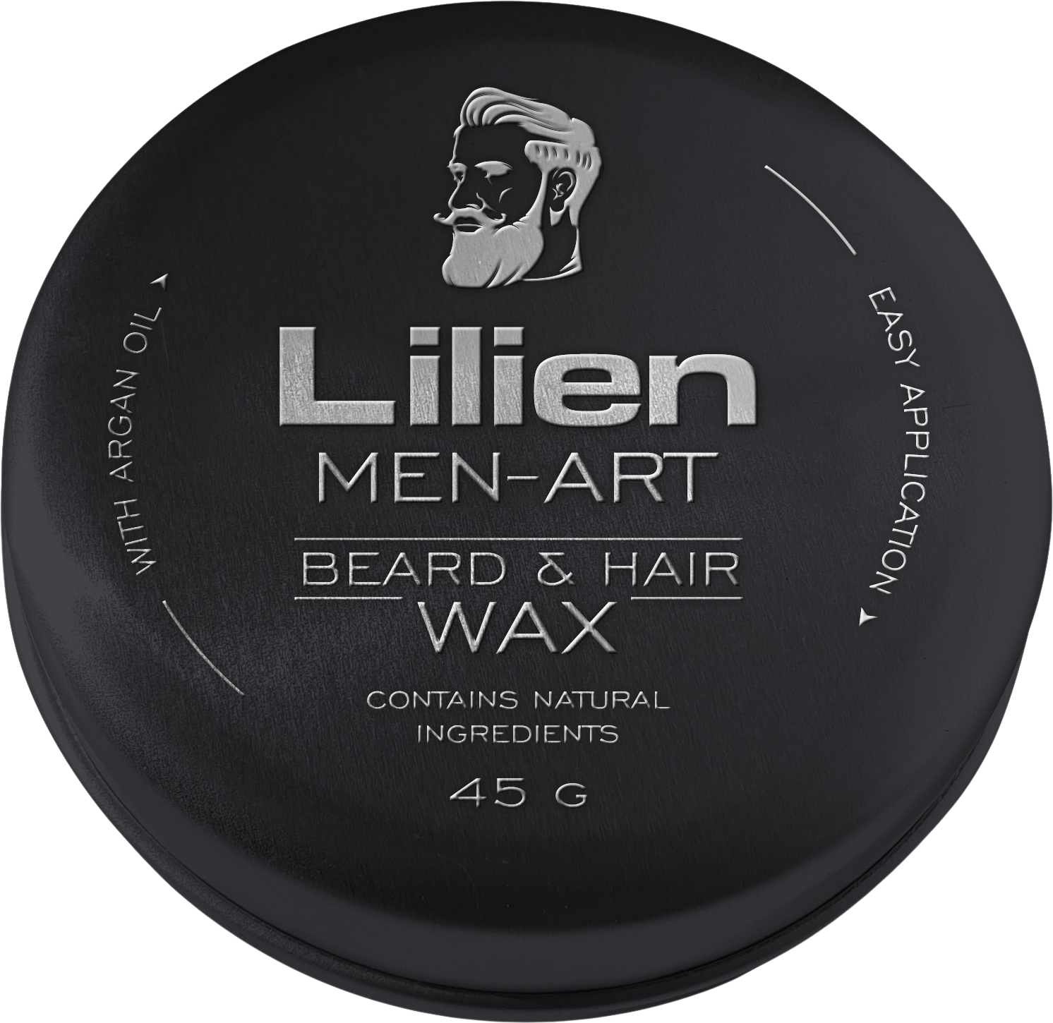 Lilien Men Art beard&hair wax Black 45 g