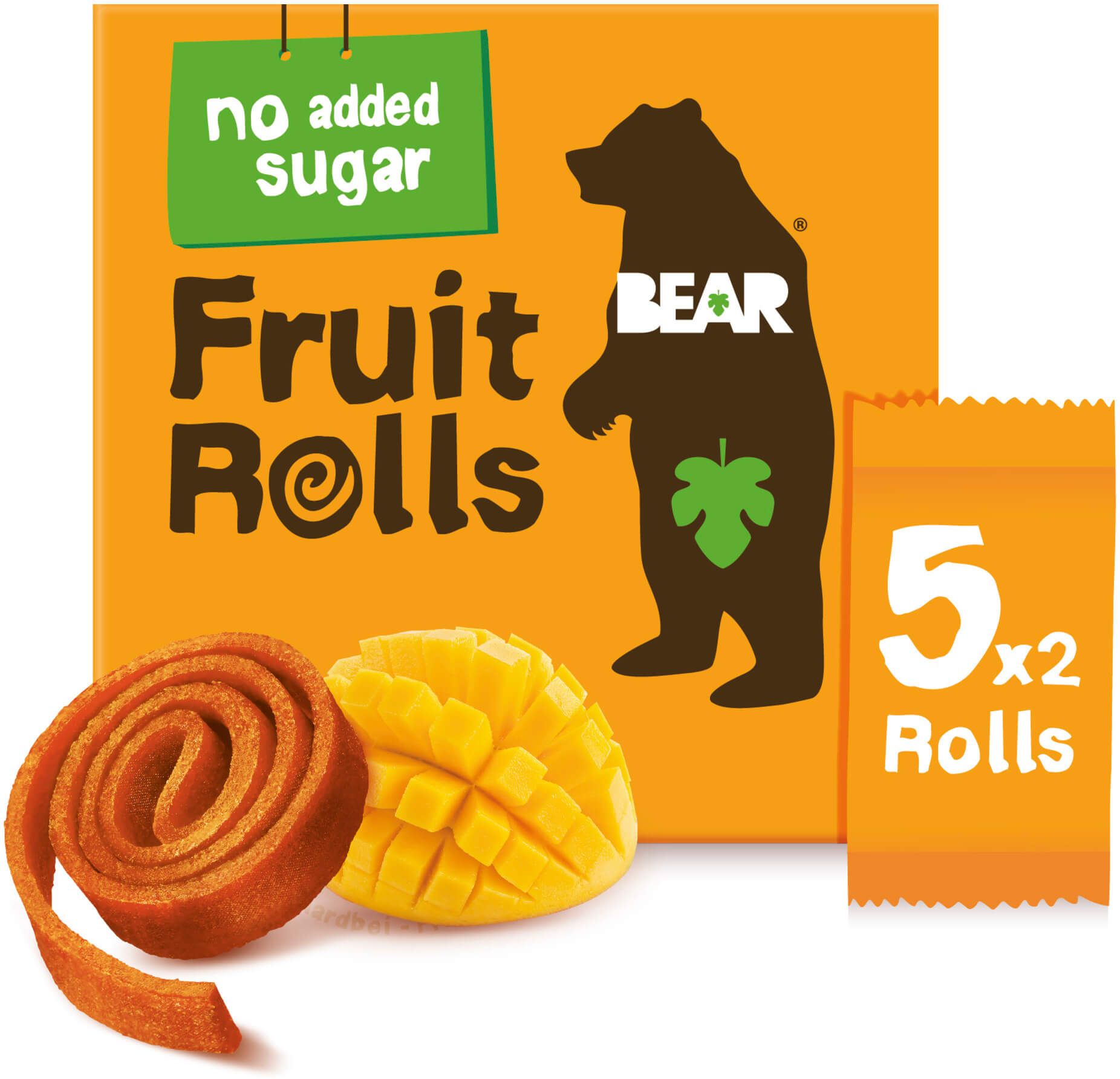 Bear Fruit Rolls mango ovocné rolované plátky 5 x 20 g