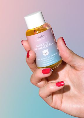 Venira dětský olej na masáž bříška 50 ml