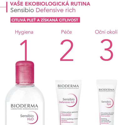 Bioderma Sensibio Defensive rich zklidňující krém s výživnou texturou 40 ml