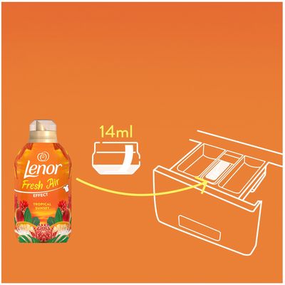 Lenor Fresh Air Effect Tropical Sunset, aviváž (70 pracích dávek) 980 ml