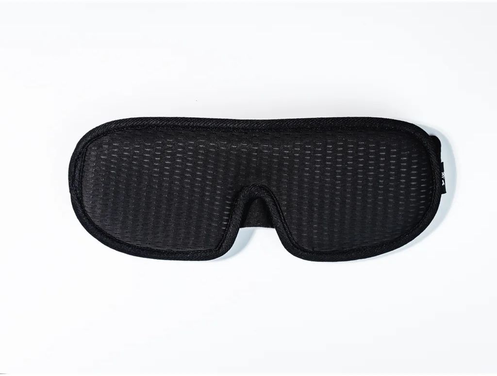 SleepLab Dreamer Maska na spaní černá 23.5 cm
