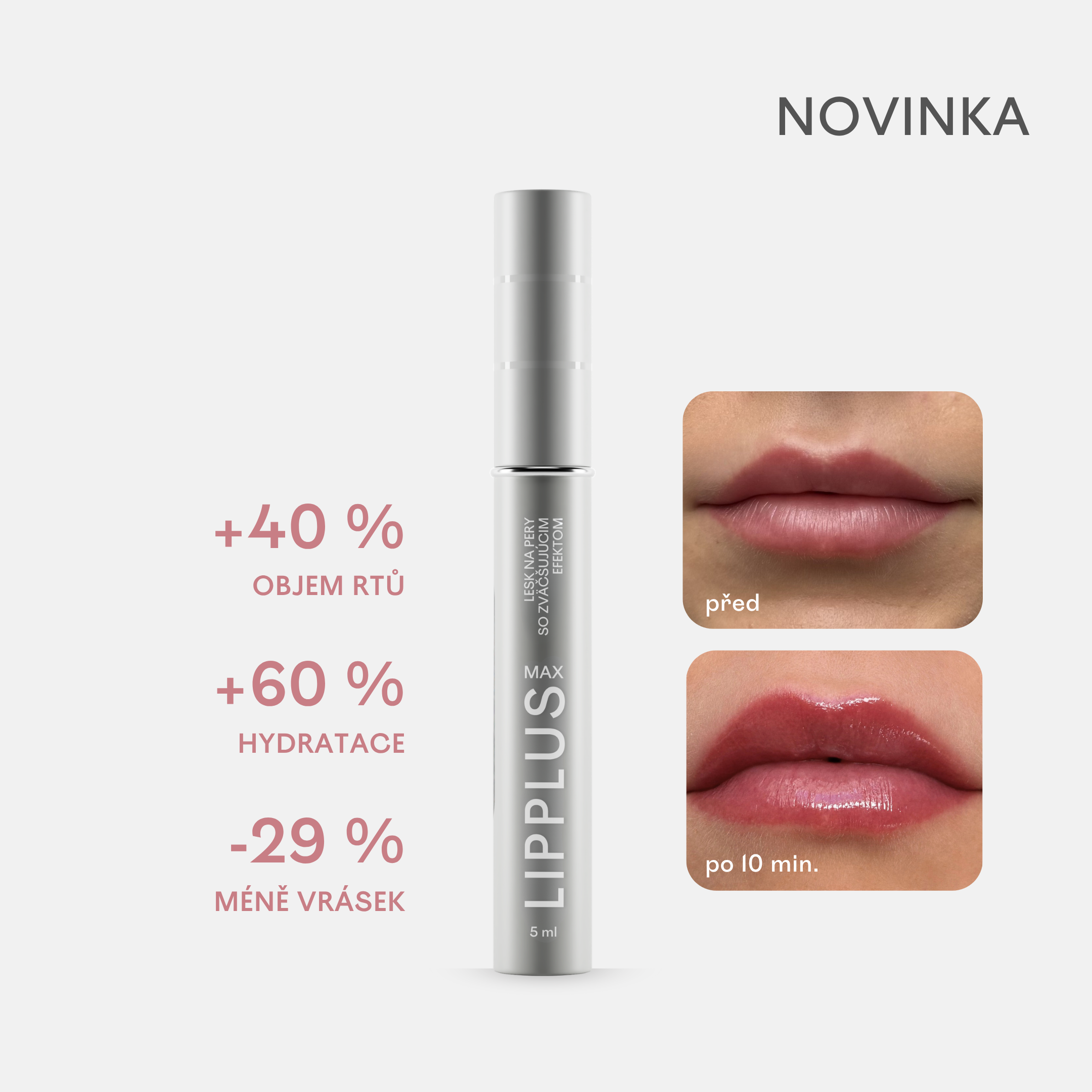 Facederma LIPPLUS MAX mini peptidové sérum na rty 3 ml