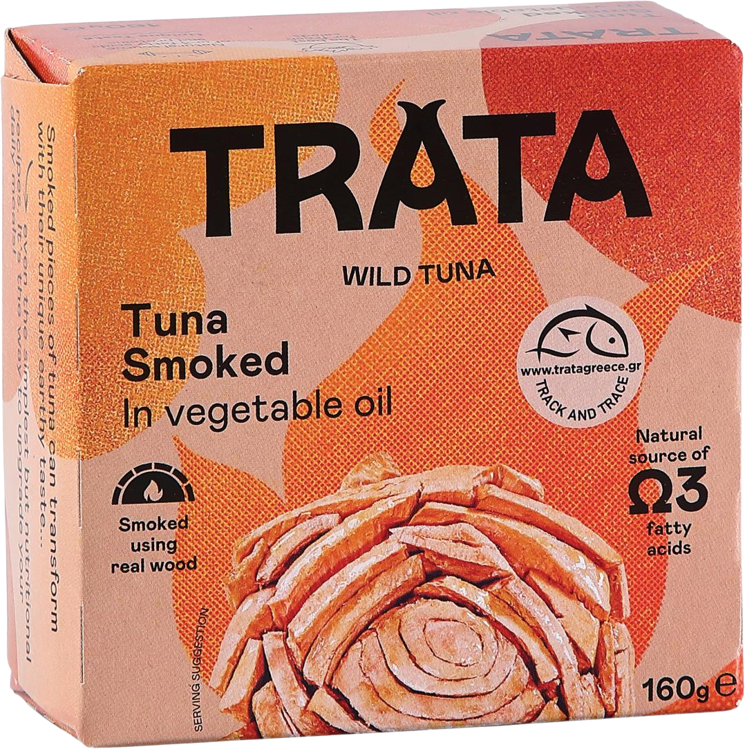 Trata Tuňák uzený v rostlinném oleji 160 g