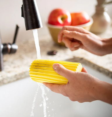 Scrub Daddy Damp Duster, Houbička na utírání prachu žlutá