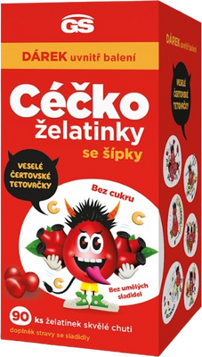 GS Céčko želatinky + dárek 90 ks