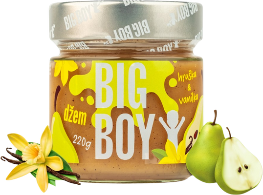 Big Boy Hruškový džem s vanilkou 220 g
