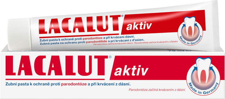 Lacalut Zubní pasta aktiv 75 ml