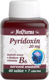 MedPharma Pyridoxin (vitamin B6) 20 mg 67 tablet