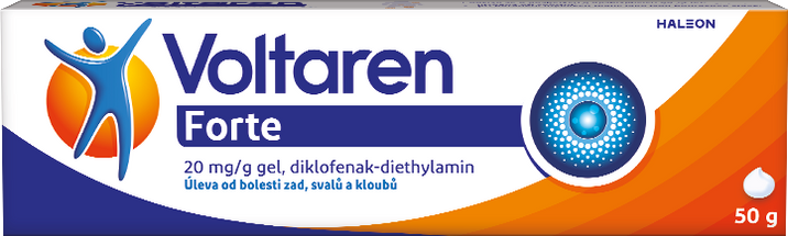 Voltaren Forte 20 mg/g gel proti bolesti 50 g
