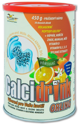 Calcidrink Nápoj pomeranč 450 g