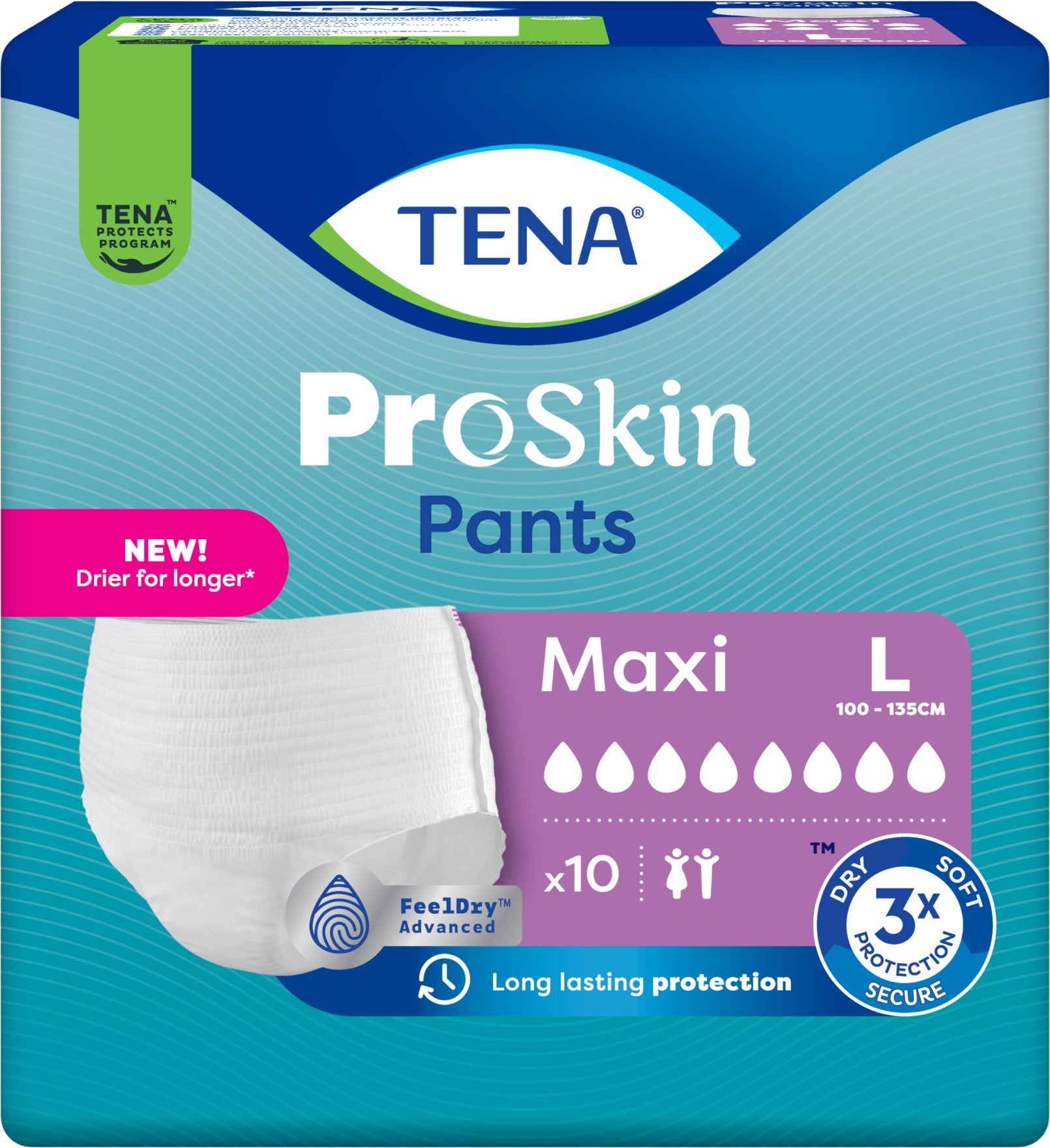Tena Pants Maxi vel.L, 10 ks