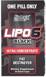 Nutrex Lipo 6 Black unflavored 60 kapslí 60 ks