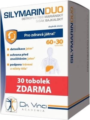 Silymarin Duo DaVinci 90 tobolek