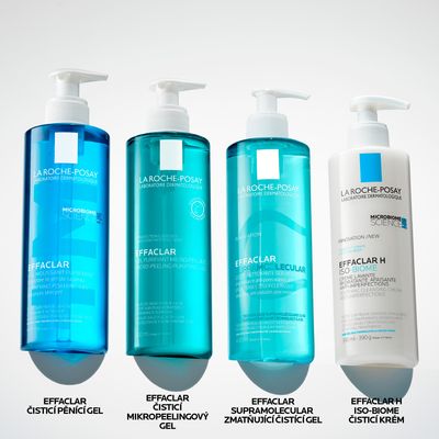La Roche-Posay Effaclar Supramolecular Zmatňující čisticí gel na mastnou pleť 200 ml