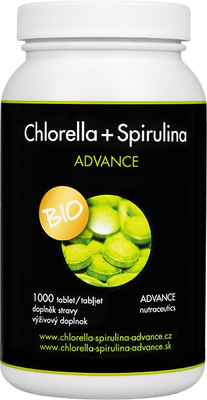 Advance Chlorella + Spirulina 1000 tablet