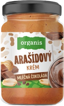 Organis Arašídový krém s mléčnou čokoládou 920 g