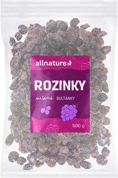 Allnature Rozinky 500 g