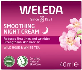 Weleda rozjasňující noční krém Divoká růže a bílý čaj 40 ml