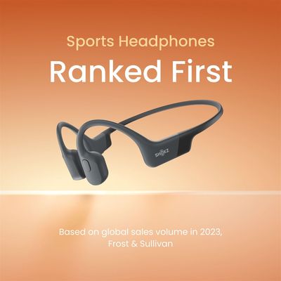 SHOKZ OpenRun sluchátka před uši - černá