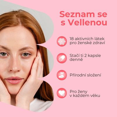 Vellena Ženské zdraví 60 kapslí