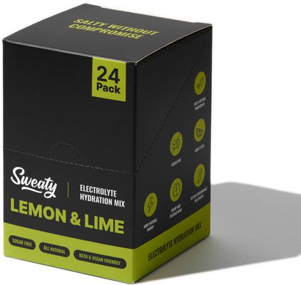 Sweaty Electrolyte Hydration Mix Lemon & Lime 24 x 6 g