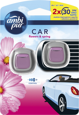 Ambipur Car Jaguar Flowers & Spring 2 x 2 ml