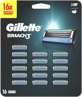 Gillette Mach3 Pánské náhradní holicí hlavice 16 ks