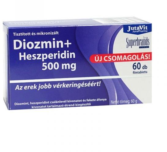 Jutavit Diozmin + Heszperidin 500mg 60 db