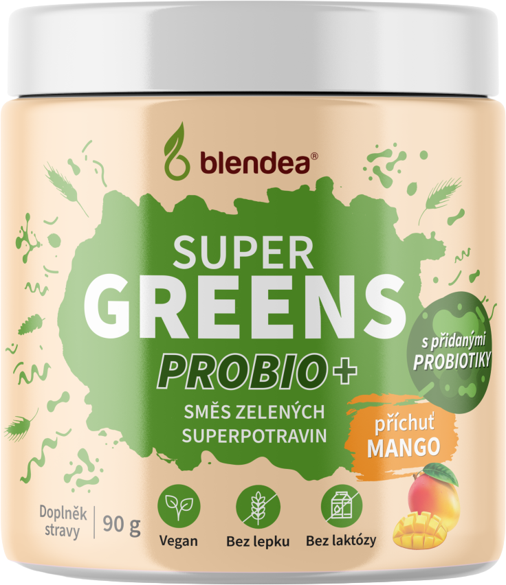 Blendea Supergreens Probio+ Mango 90 g