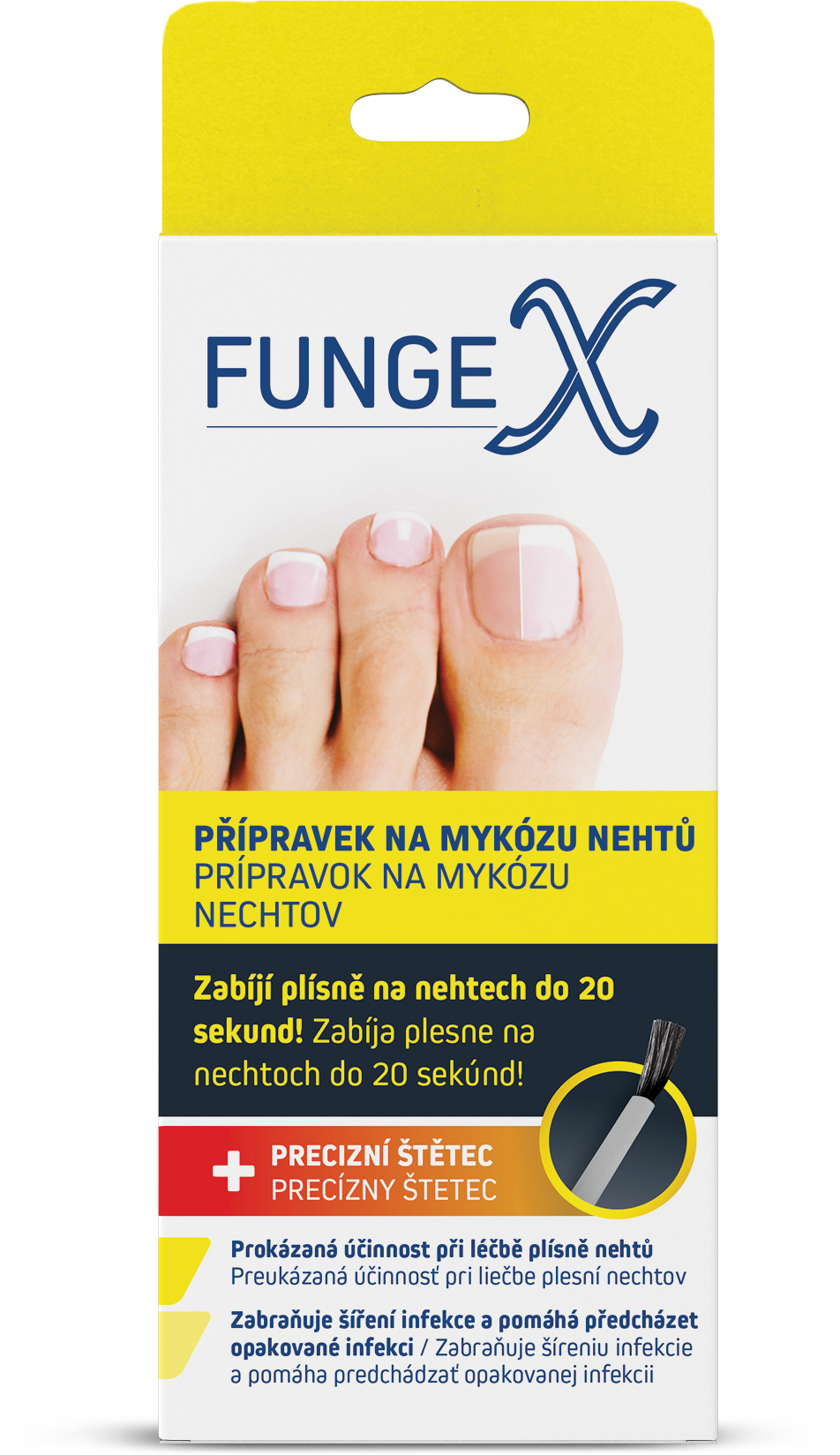FungeX Přípravek na mykózu nehtu 5 ml