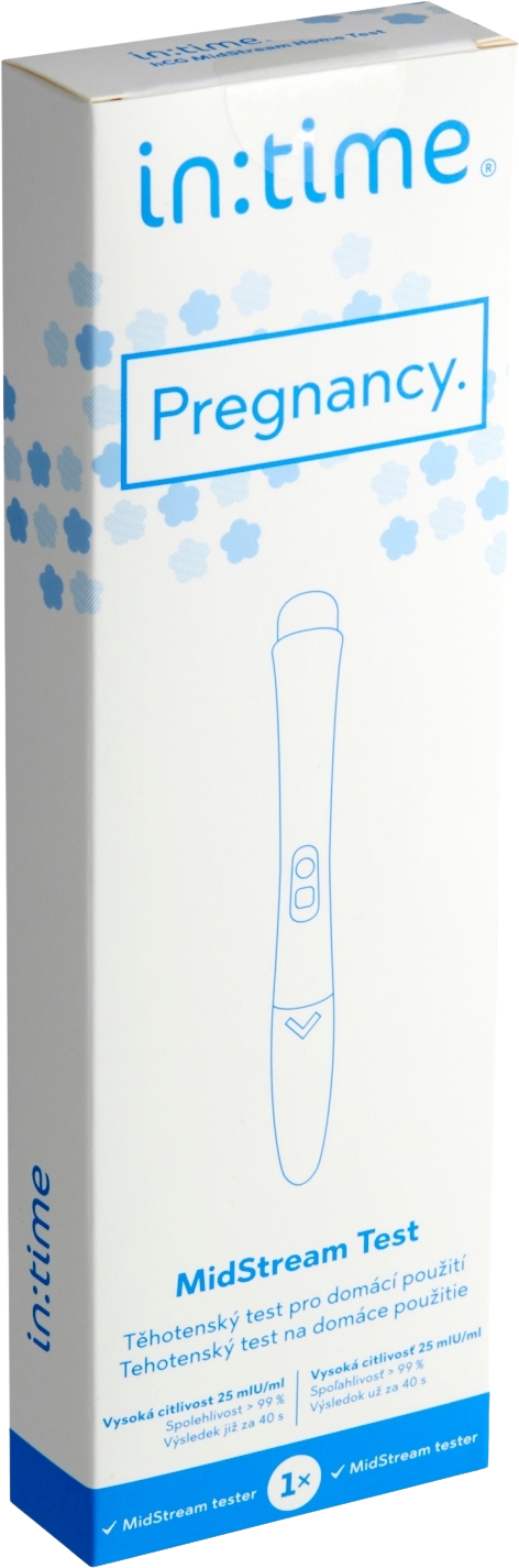 Intime Pregnancy MidStream těhotenský test