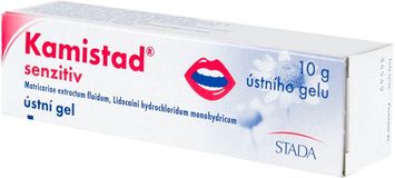 Kamistad ústní gel při zánětu a bolesti dásní 10 g