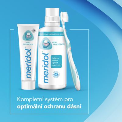 Meridol® Gum Protection zubní pasta pro ochranu dásní 3 x 75 ml