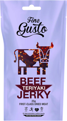 Fine Gusto Hovězí Jerky Teriyaki 25 g