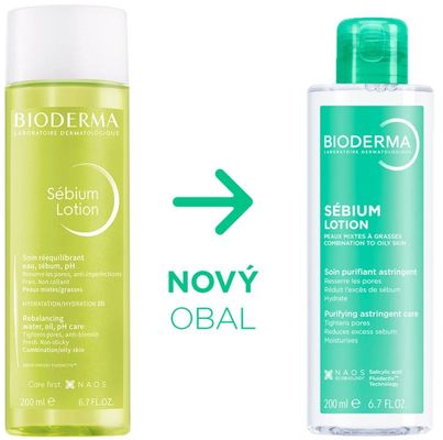 Bioderma Sébium Lotion hydratační booster pro mastnou pleť 200 ml
