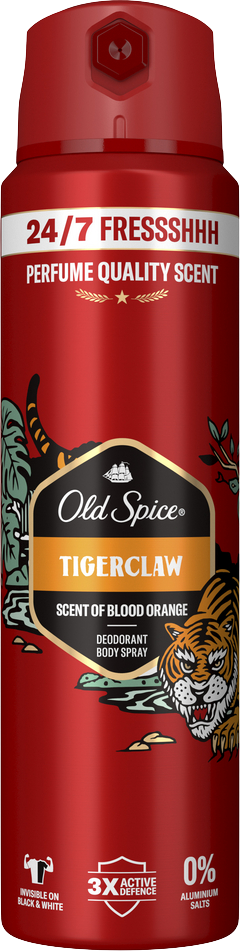 Old Spice Tigerclaw Deodorant ve spreji pro muže 150 ml