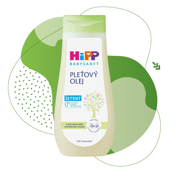 Hipp, pleťový olej, přírodní, 200ml