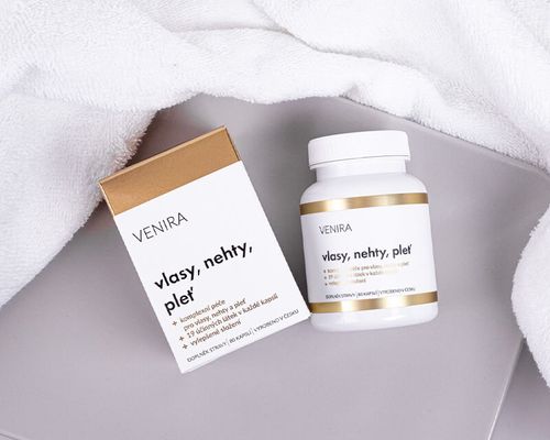 Venira Komplexní péče o vlasy, nehty a pleť 80 kapslí