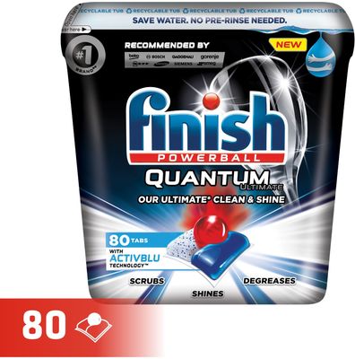 Finish Quantum Ultimate Kapsle do myčky nádobí 80 ks