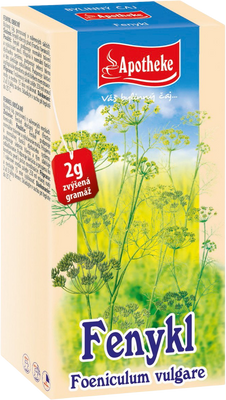 Apotheke Fenykl obecný čaj 20 x 2 g