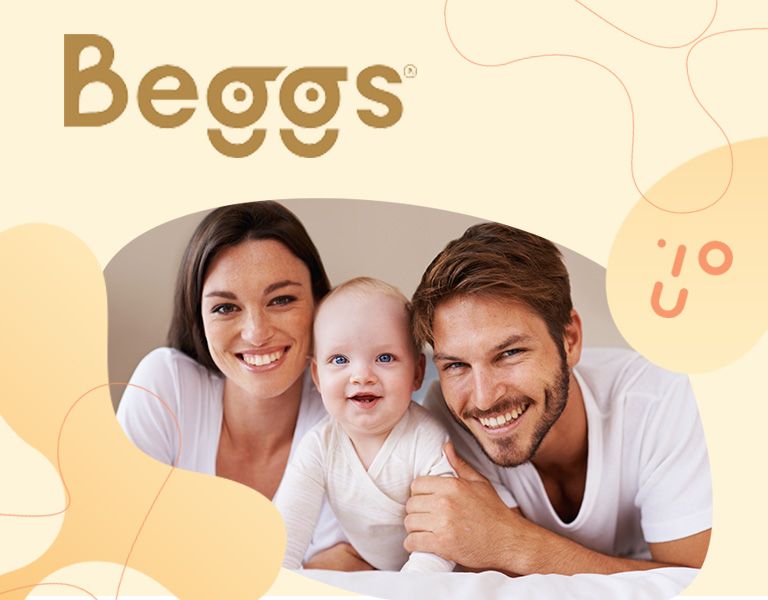 Beggs, počiatočné mlieko, bábätko